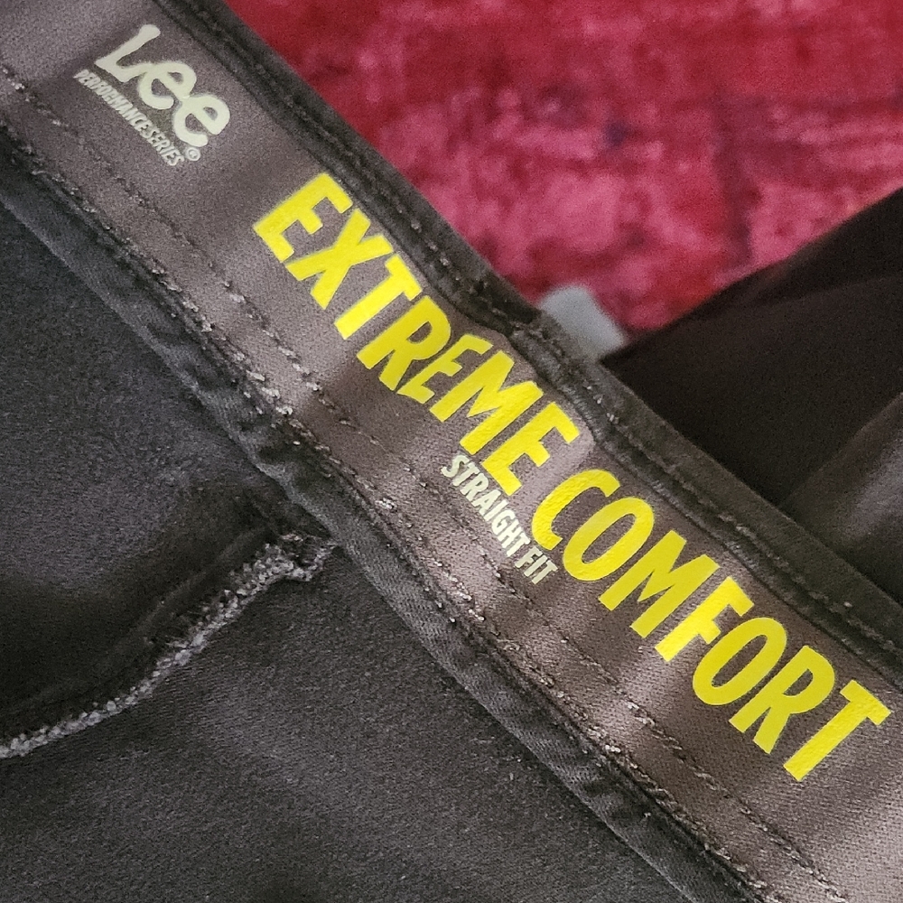 Lee Black Chinos Extreme Comfort High-Quality